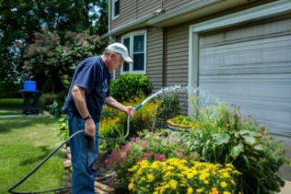 Garden Watering.